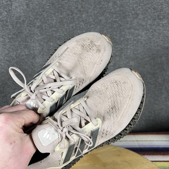 Adidas Ultra 4DFWD Shoes Mens Size 8 Beige 3D Lattice Running Sneakers HP7599 - Picture 8 of 12